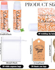 50 Set Wedding Party Lip Balm Bags