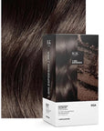 IGK Permanent Hair Dye Color Kit | 5GA 1-800 Espresso - Golden Ash Brown | 100% Gray Color Coverage + Strengthen + Shine | Ammonia Free