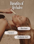 Moisturizing Lip Balm with Glossy Finish, Enriched with Hyaluronic Acid & Vitamin E - 0.5 fl.oz.