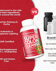 Health Plus Super Colon Cleanse: 10-Day Cleanse -Detox 12 Cleanses, 480 Capsules