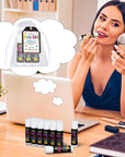 Dunzy 50 Sets Inspirational Gifts Lip