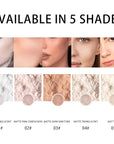 2PCS Loose Face Powder, Oil Control Minimizes Pores (05# Fair) 8g