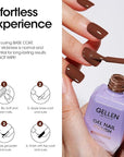 Gellen Brown Gel Nail Polish