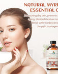 EVOKE OCCU Myrrh Essential Oil for Discomfort Relief, Skin Care - 4 Fl Oz