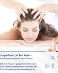 HIQILI 30 ml Grapefruit Essential Oil, for Diffuser, Skin Care,100% Pure and Natural - 1 Fl Oz