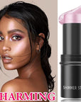 Cream Contour Stick,Shimmer Stick Long Lasting Non-greasy Cream Women(01#)