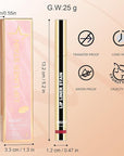 KISSIO Lip Liner Stain,Peel Off Lip Liner,Transfer Proof,Long Lasting and Waterproof,Lips Tint Tattoo,Natural Makeup Stain,Matte Finish,Coral red