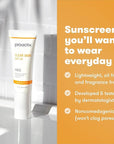 Proactiv Clear Skin Face Sunscreen Moisturizer With SPF 30 - Hydrating SPF Lotion And Sensitive Skin Sunscreen For Oily Skin And Acne-Prone Skin, Oil Free Matte Skincare Sunscreen, 1.5oz