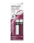 COVERGIRL Outlast All-Day Lip Color with Moisturizing Topcoat, New Neutrals Shade Collection, Muted Berry, Pack of 1