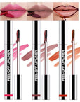 3 Colors Lip Stain Peel Off, Peel off Lip stain, Lip Tint Stain, Peel off Lip Liner Stain, Lip Stain Peel off Tint Tattoo Color Waterproof Long-Lasting, No Smudging