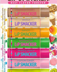 Lip Smacker Original & Best Holiday Flavored Lip Balm Party Pack, Oatmeal Cookie, Vanilla, Mango, Watermelon, Tropical Punch, Cotton Candy, Kiwi, Strawberry, Clear