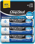 ChapStick Moisturizer Original Lip Balm Tubes,