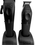 TPOB Play Barber Hair Clipper and Trimmer for Men 7500 RPM with Rubber Grips (Blackout 2 Set)