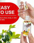 Vitamin E Oil, Rose Oil, Vitamin E Oil for Face, Organic Vitamin E Oil, Rose & Vitamin E Moisturizer Oil for Face and Skin Care 2 Fl Oz