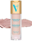 Veil Cosmetics Complexion Fix Liquid Foundation – Buildable Porcelain Pink)