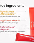 CNP Propolis Jelly Tinted Lipcerin - Caramel Pudding, Hydrating Lip Gloss with Manuka Honey & Hyaluronic Acid, Gifts for Women, Korean Skin Care, 0.3 fl.oz.