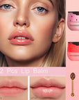 2 PCS Bee Lip Balm Honey