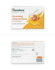 Himalaya Nourishing Cream & Honey Cleansing Bar, Face and Body Soap for Soft Skin, 4.41 oz, 6 Pack
