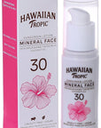 Hawaiian Tropic Mineral Sun Milk Face Sunscreen Lotion, SPF 30, 1.7oz