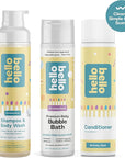 Hello Bello Premium Conditioner, Ultra Mild, Moisturizing Conditioner for Babies and Kids, Birthday Bash Scent, 10 FL Oz (1 Pack)