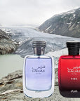 RASASI Hawas For Him & Hawas Fire Eau De Parfum Sprays 100ML (3.4 OZ) Unleash Your Power With Fresh, Intense Notes & Embrace Lasting, Refined Masculine Scents. (BUNDLE)