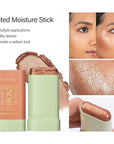 MEICOLY Cream Bronzer Stick, Natural Highlight Contour Makeup,Face