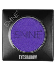 IS'MINE Single Purple Shimmer Eyeshadow Powder Palette High Pigment, Longwear, Intense Color Best Purple Violet Eyeshadow