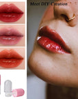 10 Pcs 2 ml Empty Lip Gloss Tubes Containers, Lip Balm Bottle with 5 ml Refillable Squeeze Tube