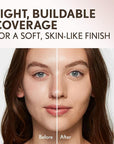 Covergirl Clean Invisible Concealer, Lightweight, Hydrating, Vegan Formula, Light Beige 107, 0.23oz