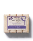 A LA MAISON - Lavender Aloe Bar Soap - Triple French Milled Natural Moisturizing Hand Soap Bar (4 Bars of Soap, 3.5 oz)