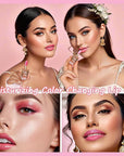 Magic Color Changing Lip Oil, Lip Oil Color Changing, Hydrating Lip Gloss Warm Change, Big Brush Color Changing Lip Oil, Lip Changing Oil Long Lasting Shimmery, Non-sticky Primer Lip Tint