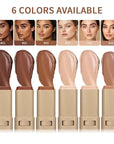 2pcs Foundation Stick with Beauty Balm Serum, Tinted Moisturizing Face Contour, Natural Finish Makeup (1, 1)