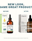 Cliganic 100% Pure Vitamin E Oil for Skin, Hair & Face - 60,000 IU, Non-GMO Verified | Natural D-Alpha Tocopherol (Packaging May Vary)