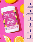 Ultima Replenisher Daily Electrolyte Drink Mix – Pink Lemonade, 90 Serving – Hydration Powder with 6 Key Electrolytes & Trace Minerals – Keto Friendly, Vegan, Non-GMO & Sugar-Free Electrolyte Powder