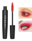 Maydear Waterproof Colored Mascara Set – Long-Lasting, Cruelty-Free, Vegan Eye Makeup for Women (6 Colors)