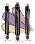 3PCS Cream Eyeshadow Sticks, Neutral Eye Shadow Makeup Pencil Set, Eye Brightener Highlighter, Waterproof & Long Lasting Shadow Stick And Eyeliner