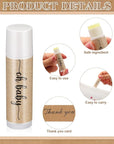 50 Sets Baby Shower Lip Balm Supplies