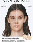 MISSHA M PERFECT COVER SERUM BB CREAM No.21 Light Beige - Light with Cool Undertone, Skin Tint, Tinted Moisturizer, Skin Care Foundation Makeup, Superfood Complex, Glass Skin, Korean Makeup,1.18 Fl oz