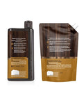 Every Man Jack Amber + Sandalwood Mens Body Wash Refill Starter Pouch - Naturally Derived Ingredients - Paraben Free, Phthalate Free, Dye Free - (1-36oz pouch, 1-24oz bottle)