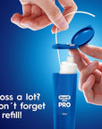 Oral-B Glide PRO Refillable Dental Floss Starter Kit, 120m