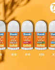 75 Pcs Mini Sunscreen Lip Balms