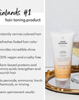 Four Reasons Color Mask – Champagne Blonde - (27 Colors) Toning Treatment, Color Depositing Conditioner, Tone & Enhance Color-Treated Hair - Semi Permanent Hair Dye, Vegan and Cruelty-Free, 6.76 fl oz