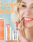 Midnight Boss Up Magic Color Changing Lip Oil Stain Cosmetic PH Actived Moisturizing Hydrating Glow Gloss Tinted Transparent Care Long Lasting Non-Sticky Fresh Texture Nourishing Pink Orange Red