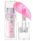 Magic Color Changing Lip Oil, Plumping Moisturizing Lip Gloss Oil, Long Lasting Nourishing Non-sticky Fresh Texture. (Pearlescent)
