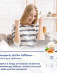 HIQILI 100ML Turmeric Oil for Face Skin Care, Aromatherapy,100% Pure, Use After Dilution- 3.38 Fl Oz