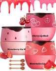 3PCS Bee Lip Balm Honey Pot,