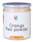 Orange Peel Powder 8 oz (227 grams) | 100% Natural Care For Acne, Tan & Blackheads | Effective DIY Face Mask Ingredient | Rich in Vitamin C | Helps Get a Glowing Skin | by Yogi's Giftยฎ