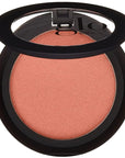 Glo Skin Beauty Blush (Sandalwood) - Pressed Powder Blush for Cheeks, High Pigment Mineral Face Makeup Creates a Natural, Healthy Glow