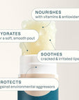 Cliganic Organic Lip Balm Set (Fresh Picked, 8 Flavors) - 100% Natural Moisturizer for Cracked & Dry Lips
