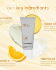 Baebody Made in USA Vitamin C Face Moisturizer - Travel Size Brightening Vitamin C Cream Moisturizer with Jojoba Oil - Anti Aging and Hydrating (0.5 fl oz/15 ml)